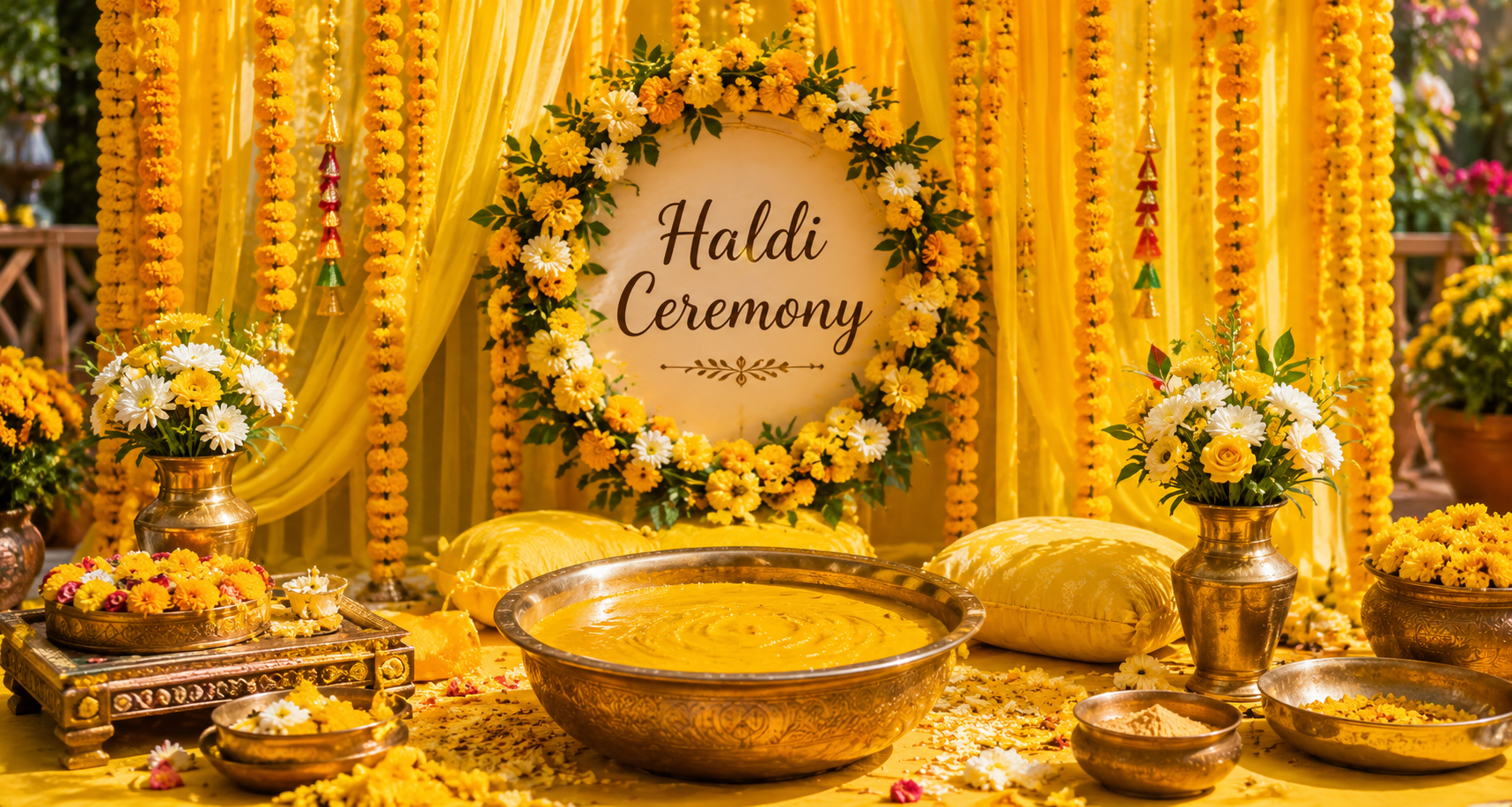 Haldi Ceremony anchoring by Anchor Bhavik in Gujarat